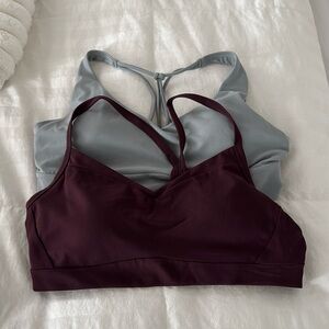 Lot of 2 size large Athleta sports bras